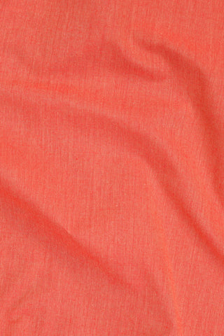 KARKHAANA BAZAAR DEEP ORANGE SUMMER KHADDAR KURTA