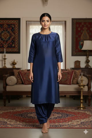 DEEP BLUE SHESHA SILK-0116