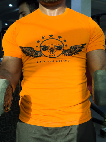 TEE-SHIRT-ORANGE007