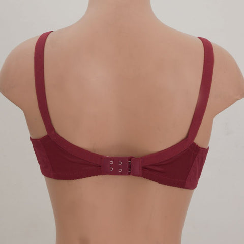 B QUEEN MAROON  BRA