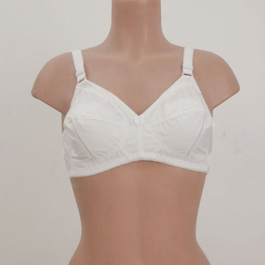 B QUEEN WHITE BRA