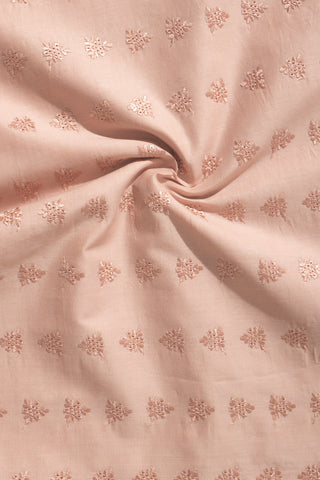 Pink Cotton 3-Piece Chicken Karhi Suit | Dupatta Gali