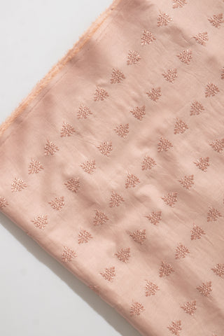 Pink Cotton 3-Piece Chicken Karhi Suit | Dupatta Gali
