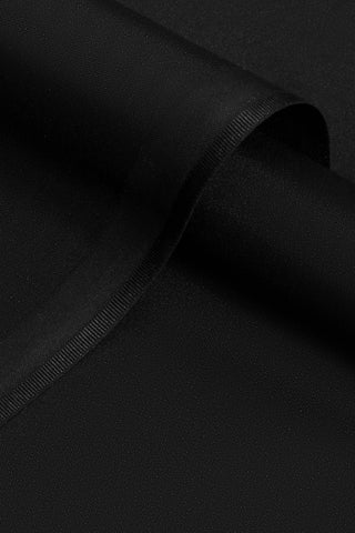 Royal Boski Unstitched Black Suit | 1-Year Color Guarantee