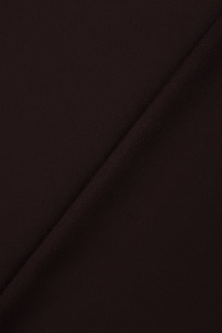 Royal Boski Unstitched Chocolate Brown Suit | 1-Year Color Guarantee