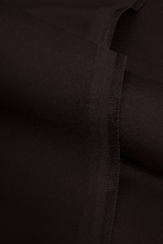 Royal Boski Unstitched Chocolate Brown Suit | 1-Year Color Guarantee