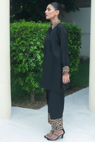 Clasic Black  co-ord 2PC