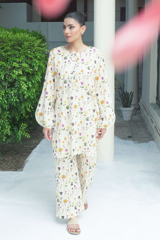 Floral Lawn Co-ord Set