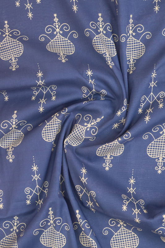 Zunash Printed Lawn 2-Piece Unstitched Suit - 100% Pure Lawn