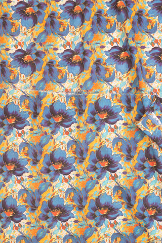Zunash Printed Lawn 2-Piece Unstitched Suit - 100% Pure Lawn