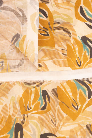 Zunash Printed Lawn 2-Piece Unstitched Suit - 100% Pure Lawn