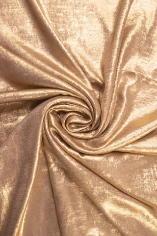 LIGHT GOLD LAMA SILK-0110