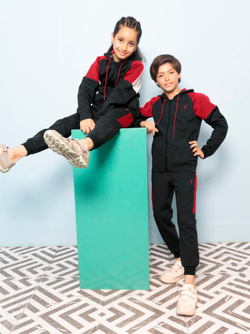 Tracksuit For Boys & Girls - Fleece Fabric #VA26B