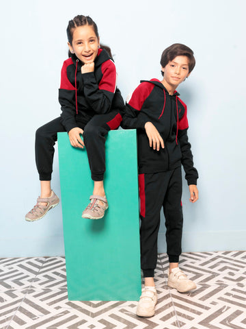 Tracksuit For Boys & Girls - Fleece Fabric #VA26B